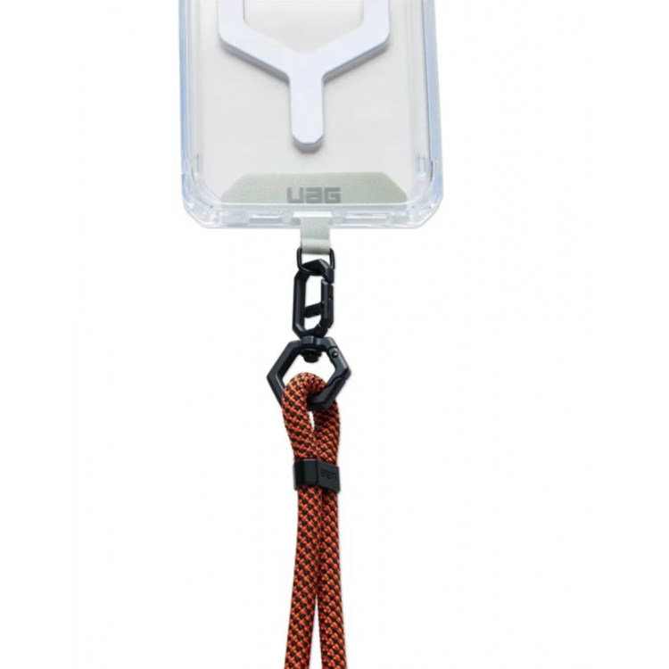 UAG Civilian Slim Universal ρυθμιζόμενο Strap Λαιμού Crossbody Lanyard για Θήκες SMARTPHONE - RUST ΠΟΡΤΟΚΑΛΙ / ΜΑΥΡΟ - 964420119140